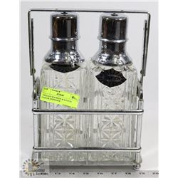 VINTAGE BOURBON & SCOTCH LIQUOR DISPENSER