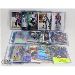 LOT OF 28 WAYNE GRETZKY HOCKEY CARDS - ASSORTED