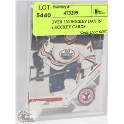 LOT OF OVER 120 HOCKEY DAY IN CANADA HOCKEY CARDS