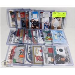 LOT OF 23 JERSEY HOCKEY CARDS - ASSORTED SETS &