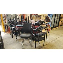 20 ASSORTED COMMERCIAL GRADE CHAIRS