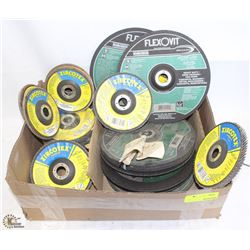 FLAT OF ASSORTED FLEXOVIT ABRASIVES