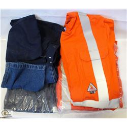 FLAT OF SAFETY WEAR WORK GEAR