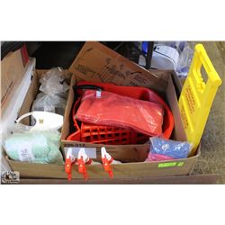 LOT OF NEW COMMERCIAL CLEANING SUPPLIES