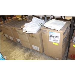 5 BOXES OF DUPONT TYCHEM DISPOSABLE COVERALLS SZ