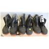 Image 1 : 3 PAIRS OF ONGUARD STEEL TOE RUBBER ANKLE BOOTS