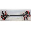 Image 1 : LOT OF 3 NEW 18" BESSEY TRIGGER CLAMPS