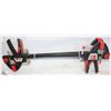 Image 1 : LOT OF 3 NEW 18" BESSEY TRIGGER CLAMPS