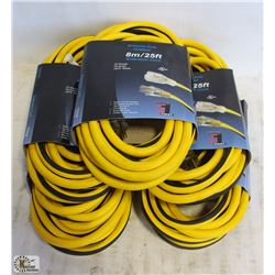 5 EXTREME DUTY OUTDOOR 25FT EXTENSION CORD