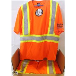 CASE OF APPROX. 20  FORCEFIELD CREWNECK BIRDS EYE