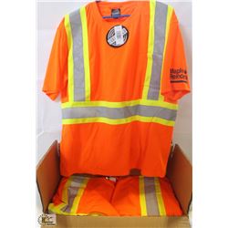 CASE OF APPROX. 20  FORCEFIELD CREWNECK BIRDS EYE