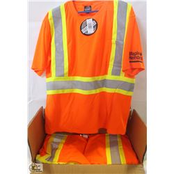 CASE OF APPROX. 20  FORCEFIELD CREWNECK BIRDS EYE