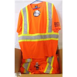 CASE OF APPROX. 26  FORCEFIELD CREWNECK BIRDS EYE