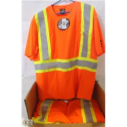 CASE OF APPROX. 24  FORCEFIELD CREWNECK BIRDS EYE