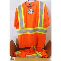 BOX OF APPROX. 17  FORCEFIELD CREWNECK BIRDS EYE