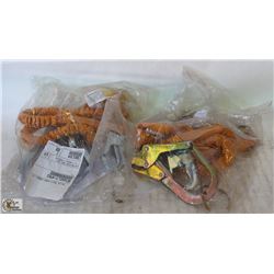 2 NEW PROTECTA PRO STOP SHOCK ABSORBING LANYARD