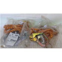 2 NEW PROTECTA PRO STOP SHOCK ABSORBING LANYARD