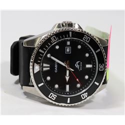 MEN'S CASIO ANTI-REVERSE ANALOG BEZEL WATCH