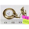 Image 1 : ELGIN GOLD PLATED POCKET WATCH - WORKING