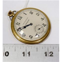 REGLIA GOLD PLATED POCKET WATCH WORKING