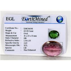 #11-ALEXANDRITE COLOUR CHANGING GEMSTONE 65.50CT
