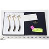 Image 1 : MIKIMOTO INTERNATIONAL 3PC SPOON SET WITH PEARLS