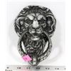 Image 1 : CAST METAL LIONS HEAD DOOR KNOCKER