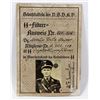 Image 1 : NAZI SS NSDAP ID.