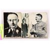 Image 1 : LOT OF 3 NAZI PICTURES ADOLF HITLER AND HIMLER