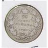 Image 1 : 1909 CANADIAN SILVER EDVII 25 CENT COIN