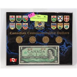 CENTENNIAL COIN COIN AND $1 SET