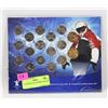 Image 1 : 17 COIN RBC SPONSORED 2010 OLYMPIC COIN SET