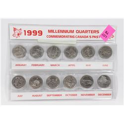 1999 MILLENIUM QUARTER SET