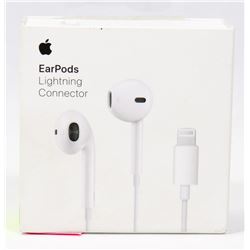 AUTHENTIC APPLE EARPODS W/ LIGHTNING CONNECTOR