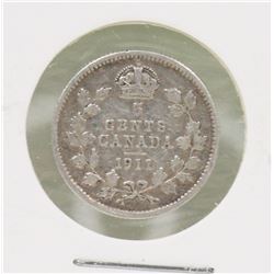 1911 GV 5 CENT 1ST YEAR ISSUE COIN