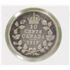 Image 1 : 1913 CANADIAN GV 10 CENT COIN