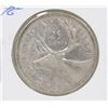 Image 1 : KEY DATE 1948 CANADIAN GVI 25 CENT COIN