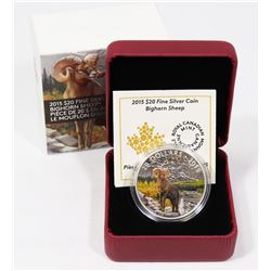 RCM FINE SILVER COIN 2015 $20 FINE SILVER COIN