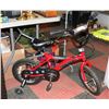Image 1 : CHILDREN'S XR14 SUPER CYCLE WITH TRAINING WHEELS