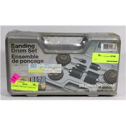 SANDING  DRUM SET 25 PIECE SET