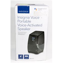LARGE INSIGNIA VOICE ACTIVATED GOOGLE ASSISTANT