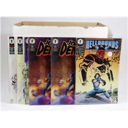 BOX OF 130 ASSORTED COMIC BOOKS 1970-1980.