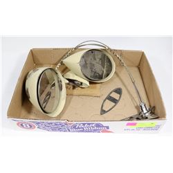 2 VINTAGE TOYOTA SIDE MIRRORS