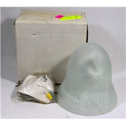 2 NEW WALL SCONCES IN BOX.