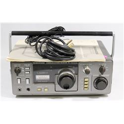 KENWOOD COMMUNICATIONS RECEIVER R-1000 WITH MANUAL