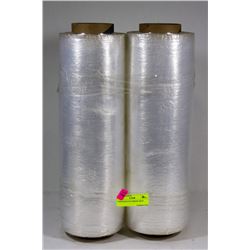 2 NEW ROLLS OF SHRINK WRAP