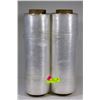 Image 1 : 2 NEW ROLLS OF SHRINK WRAP
