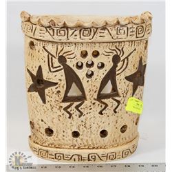 AFRICAN WALL OR GATE SCONCE