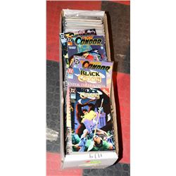 BOX OF ASSORTED COMICS 300 PLUS, MANY #1 DC ISSUES