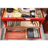 Image 3 : WATERLOO SHOP SERIES 5 DRAWER TOOL BOX WITH TOOLS
